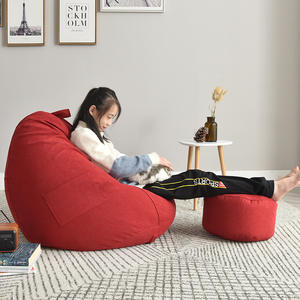 โซฟาถุงถั่วอีพีเอสฟิลสำหรับผู้ใหญ่ ห้องนั่งเล่น อพาร์ทเมนต์ขนาดเล็ก เฟอร์นิเจอร์โรงแรม นุ่มสบาย ดูแลรักษาง่าย ถอดประกอบได้ - Product Image 5