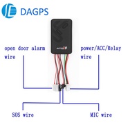 Traceur GPS pour véhicule DAGPS 2G, arrêt du moteur à distance en temps réel, alarme SOS, dispositif de suivi GPS pour voiture, gestion de flotte, localisateur GPS