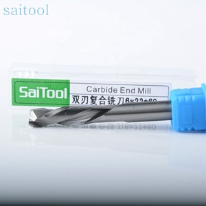 Hohe Präzision <span class=keywords><strong>CNC</strong></span>-Harzfräswerkzeug Druckfräsmaschine Bit Auf- und Abfräsmaschine Schneider für Holz - Product Image 6