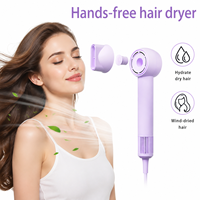 Sèche-cheveux ionique haute vitesse 1600W avec moteur AC 110000 tr/min, OEM ODM, marque privée, ions négatifs, couleur personnalisée, thermostat NTC, usage domestique
