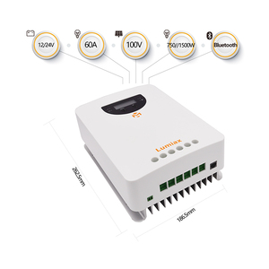 12v 24v 60A Bluetooth контроллер Солнечного Заряда MPPT Панель с 150V PV для системы солнечной энергии - Product Image 3