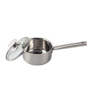 3-Ply Stainless Steel Sauce <b>Pan</b> with Lid 3 Quart <b>Induction</b> Sauce <b>Pan</b> - Product Image 5