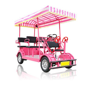 <span class=keywords><strong>Bicicletta</strong></span> Elettrica a <span class=keywords><strong>4</strong></span> <span class=keywords><strong>Ruote</strong></span> con 6 Posti, Bici Familiare a Pedalata Assistita per <span class=keywords><strong>4</strong></span> Persone, Ideale per Gite Turistiche - Product Image 6