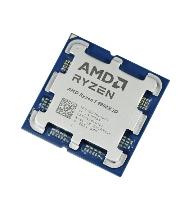 New For AMD R7 9800X3D 4.7GHz Processor 8C/16T 120W Up To 5.2 GHz, Socket AM5 stock R7 9700X R9 9900X R9 9950X Without Cooler