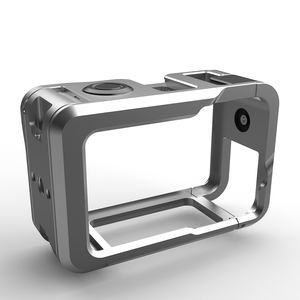 <span class=keywords><strong>Cage</strong></span> de caméra en aluminium pour DJI Osmo Action 5 Pro, Action 4, Action 3 avec base magnétique, fixation rapide, griffe porte-accessoire et monture 1/4 pouce - Product Image 4