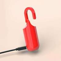 Cadenas intelligent à empreintes digitales pour casier, petit cadenas à empreintes digitales rechargeable, biométrique pour casier de salle de sport, école, valise, sac à dos