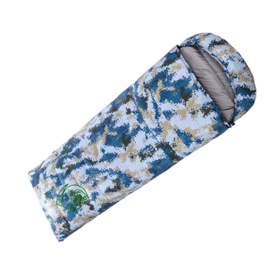 Saco <span class=keywords><strong>de</strong></span> <span class=keywords><strong>Dormir</strong></span> Tipo Sobre con Camuflaje, Impermeable, Relleno <span class=keywords><strong>de</strong></span> Algodón Hueco, para Campamento y Senderismo al Aire Libre, Fabricante OEM ODM con Logotipo Personalizado - Product Image 5