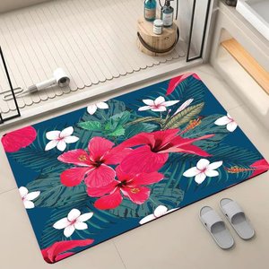 3 parça kat Mat ucuz alan kilim halı Diatom çamur banyo Mat halı banyo için - Product Image 3