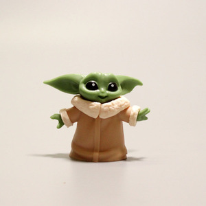 Figurines en plastique à collectionner Gacha Capsule, best-seller, inspirées du film fantastique américain Galaxy Little Green Wizard Master, pour cadeaux de fête - Product Image 4