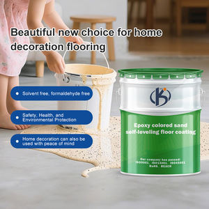 Fabbrica all'ingrosso epossidico pavimento rivestimento autolivellante strato di vernice epossidica sabbia colorata spessa <span class=keywords><strong>per</strong></span> interni <span class=keywords><strong>esterni</strong></span> - Product Image 2