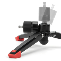 Mini support de bureau en métal trépied caméscope et trépied de projecteur en alliage d'aluminium