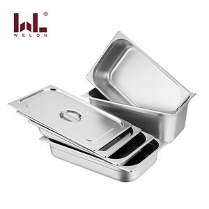 Vendita calda in stile europeo 201 in acciaio inox vassoio GN 1/1 gastronomico e Pan per alimenti per Hotel e ristoranti cucina Business - Product Image 2