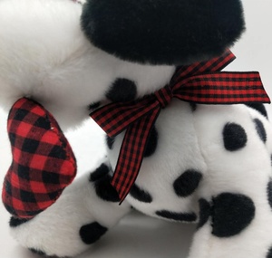 Al por mayor personalizado niños regalo OEM/ODM alta calidad lindo super suave peluche 8 pulgadas dálmata con corazón - Product Image 5