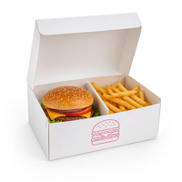 Empaques de Alimentos al por Mayor Personalizados, Ecológicos y Desechables para Comida Rápida, Hamburguesas, Papas Fritas, con Laminación Mate