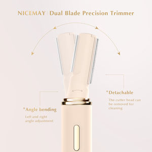 Épilateur électrique pour le visage et les sourcils, mini rasoir instantané indolore pour femmes, tondeuse portable de voyage - Product Image 5