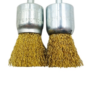 <span class=keywords><strong>Brosse</strong></span> à fil métallique en laiton SATC, 200 pièces, de qualité supérieure, à extrémité sertie, 1 pouce (25 mm), 0,05 pouce, compatible avec n'importe quelle <span class=keywords><strong>perceuse</strong></span> électrique 1/4'' <span class=keywords><strong>pour</strong></span> le polissage du laiton à 100 %. - Product Image 5