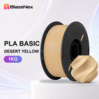 Filament d'impression PLA de base BlazeNex pour modèles à détails fins, bobine de 1,75 mm 1 kg, surface lisse pour l'impression artisanale et de prototypes