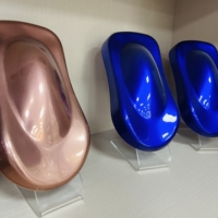 Peinture en poudre électrostatique super brillante chromée pour meubles métalliques, bateaux, applications en caoutchouc, utilisation de revêtement plastique