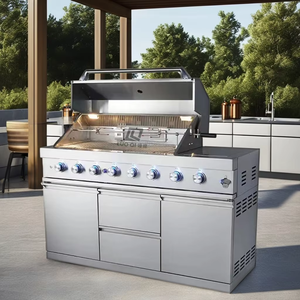 Prix de gros Barbecue à gaz d'extérieur Brûleur en acier inoxydable Brûleur latéral Facile à nettoyer 90000BTU Dispositif de sécurité de la flamme Extérieur - Product Image 2