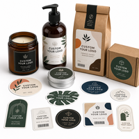 Étiquettes personnalisées pour bocaux et boîtes, autocollants d'emballage avec logo personnalisé, autocollants en vinyle prédécoupés pour contenants, bocaux, boîtes de conserve et emballages.