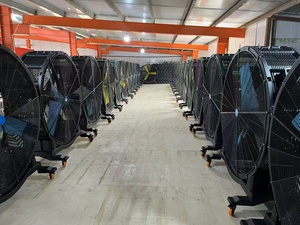 Ventilateur brumisateur de haute qualité avec réservoir d'eau, diamètre 0,95-1,25 m, ventilateur industriel sur pied pour usine, entrepôt, extérieur - Product Image 6