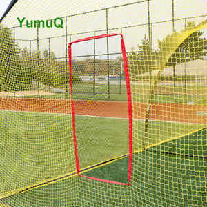 YumuQ Filet de <span class=keywords><strong>Cage</strong></span> de Baseball Logo Personnalisé Extérieur Intérieur Portable Filet de Baseball <span class=keywords><strong>Cage</strong></span> de Frappeur et Cadre en Fibre de Verre avec Sac de Transport - Product Image 5