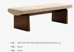 Taburete y Banco <span class=keywords><strong>de</strong></span> Madera Maciza Modernos, Ecológicos y Duraderos para Apartamentos y Hoteles - Product Image 2