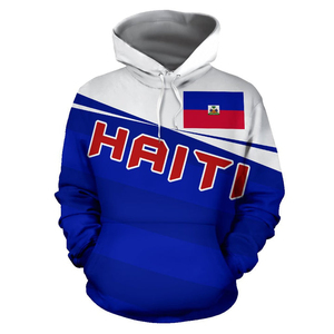 Fitspi Pays Culture Drapeau Caraïbes Mer Haïti Île Pull Hommes Femmes Survêtement Impression 3d Streetwear Harajuku Capuche En Gros - Product Image 6
