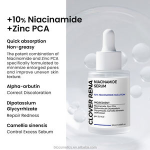 <span class=keywords><strong>Serum</strong></span> pelembap pemutih anti-keriput, kustom 30ml asam hialuronat Vitamin C untuk Wajah Mata Bibir - Product Image 2