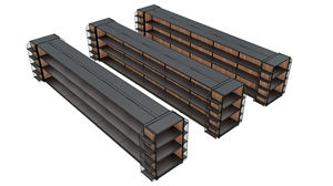 Estanterías de Supermercado a Precio Competitivo, Estantes de Metal Resistentes, Accesorios de Exhibición para Minimercados y Bodegas - Product Image 2