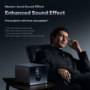 <span class=keywords><strong>Proyector</strong></span> Láser 4K X5 Altamente Recomendado, 4500 Lúmenes ANSI, Tecnología DLP Portátil, Android 9, Altavoces Integrados, HIFI Estéreo - Product Image 5