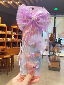 Детский набор заколок для волос для детей с бантом белоснежный головной убор одинаковые аксессуары для волос от <span class=keywords><strong>Frozen</strong></span> - Product Image 3