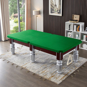 Table de billard <span class=keywords><strong>Taini</strong></span> 8 verte avec collecteur de boules et queues de billard Set de table de billard américain à configuration standard - Product Image 4