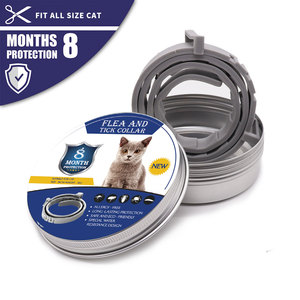 Collier anti-<span class=keywords><strong>puces</strong></span> et anti-tiques moderne et réglable <span class=keywords><strong>pour</strong></span> chiens et chats - anti-<span class=keywords><strong>puces</strong></span>/tiques/poux - Product Image 1