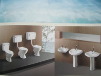 WC économique Medyag Africa, toilettes à deux pièces les moins chères, cuvette séparée, siphon en P