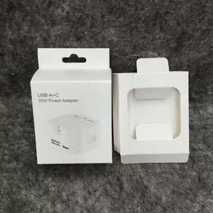 35W USB A+C <b>Power</b> <b>Adapter</b> Wall Charger UK <b>Plug</b> Quick Fast Charger PD Phone Charger with Box Package - Product Image 1