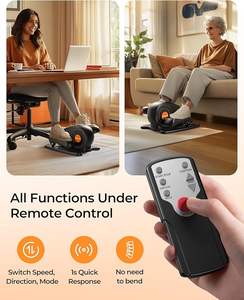 Appareil d'exercice elliptique électrique entièrement assemblé, silencieux et portable, pour les jambes, à utiliser sous le bureau - Product Image 6