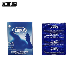 <span class=keywords><strong>Condones</strong></span> <span class=keywords><strong>de</strong></span> Látex Natural, Superficie Lisa Lubricada, Previenen el Embarazo, Seguridad Sexual para Hombres, OEM - Product Image 1