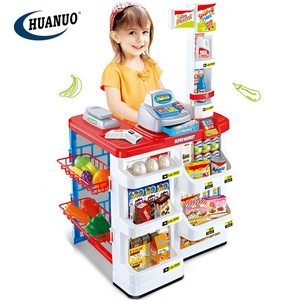 Jeu de simulation pour filles, 22 pièces, jouets de supermarché, ensemble de caddie - Product Image 5