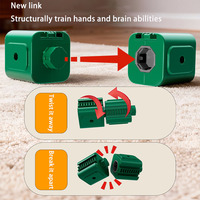 Juguete de Construcción de Bloques de Plástico 3D Antigravedad con Pista de Carreras Multifuncional para Niños, Tren de Alta Velocidad