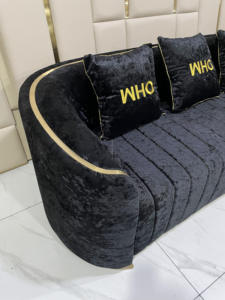 Thiết Kế Hiện Đại Mới Sang Trọng Ý Da Sofa <span class=keywords><strong>Sectionals</strong></span> Phòng Khách Giá Rẻ Đồ Nội Thất Sofa Sets Đối Với Trang Chủ - Product Image 6