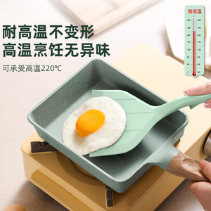 Tamagoyaki Spatula Silicone Wide Non Stick For Pancake Frying Cooking Tool - Product Image 4