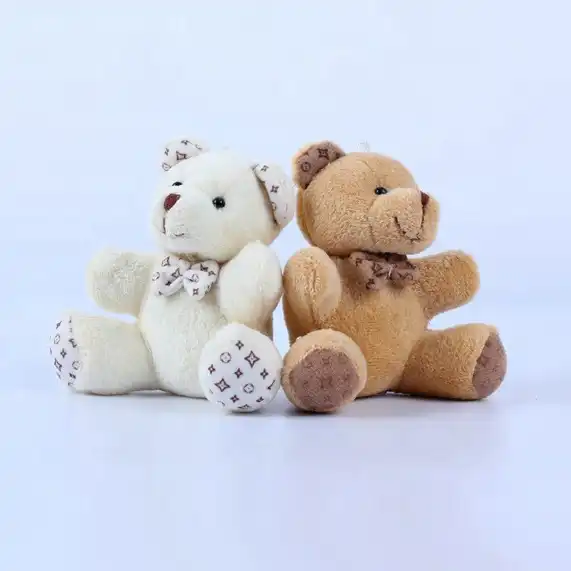 Source Custom plush stuffed cheap teddy bear keychain on m.