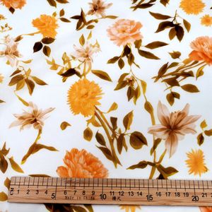 <span class=keywords><strong>Tissu</strong></span> Liberty London en <span class=keywords><strong>coton</strong></span> biologique tissé, imprimé numérique personnalisé, respirant, imprimé floral pour robes de filles <span class=keywords><strong>et</strong></span> de garçons - Product Image 4