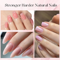Nouvelle Formule Professionnelle Mousse Gel Constructeur d'Extension d'Ongles Sans Brûlure, Sans HEMA, Faible Chaleur, Auto-Nivelant, Gel Dur de Contrôle des Ongles