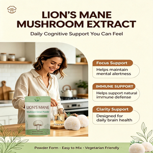 Private Label Lion's Mane Mushroom Extract Powder | Bulk Powder | for Brain Health & Immune Health <b>Supplement</b> OEM Package - Product Image 4