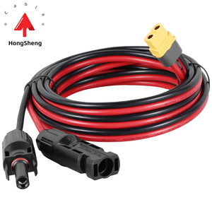 Водонепроницаемая мощность от солнечной батареи до XT60 Зарядка 3 м Удлинительный кабель 12AWG Солнечный разъем к XT60 адаптер кабель Премиум солнечная панель - Product Image 4