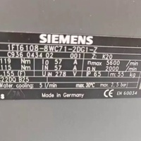 1FT6108-8WC71-2DG1-Z Série 1FT6 PLC synchrone - Contrôle industriel et programmation PLC personnalisable Nouveau