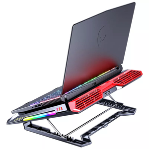 Base di Raffreddamento <span class=keywords><strong>per</strong></span> Laptop da Gaming RGB 15.6"-17" con 3 Ventole, Alimentazione USB, <span class=keywords><strong>Portatile</strong></span>, Bassa Rumorosità 16dBA, Alta Velocità 4500+ RPM - Product Image 6