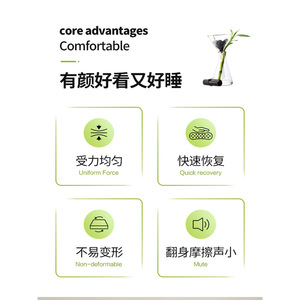 Almohada de Masaje Lida, Rectangular, Relleno de Fibra, Soporte para el Cuello, Sueño Profundo, Multifuncional, Tamaño Estándar, de un Solo Uso - Product Image 5